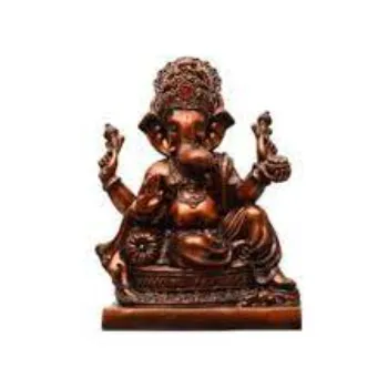 Copper Ganesha Statue 
